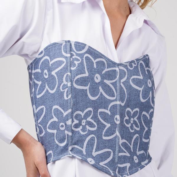 Corset flores