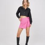 Falda short moño